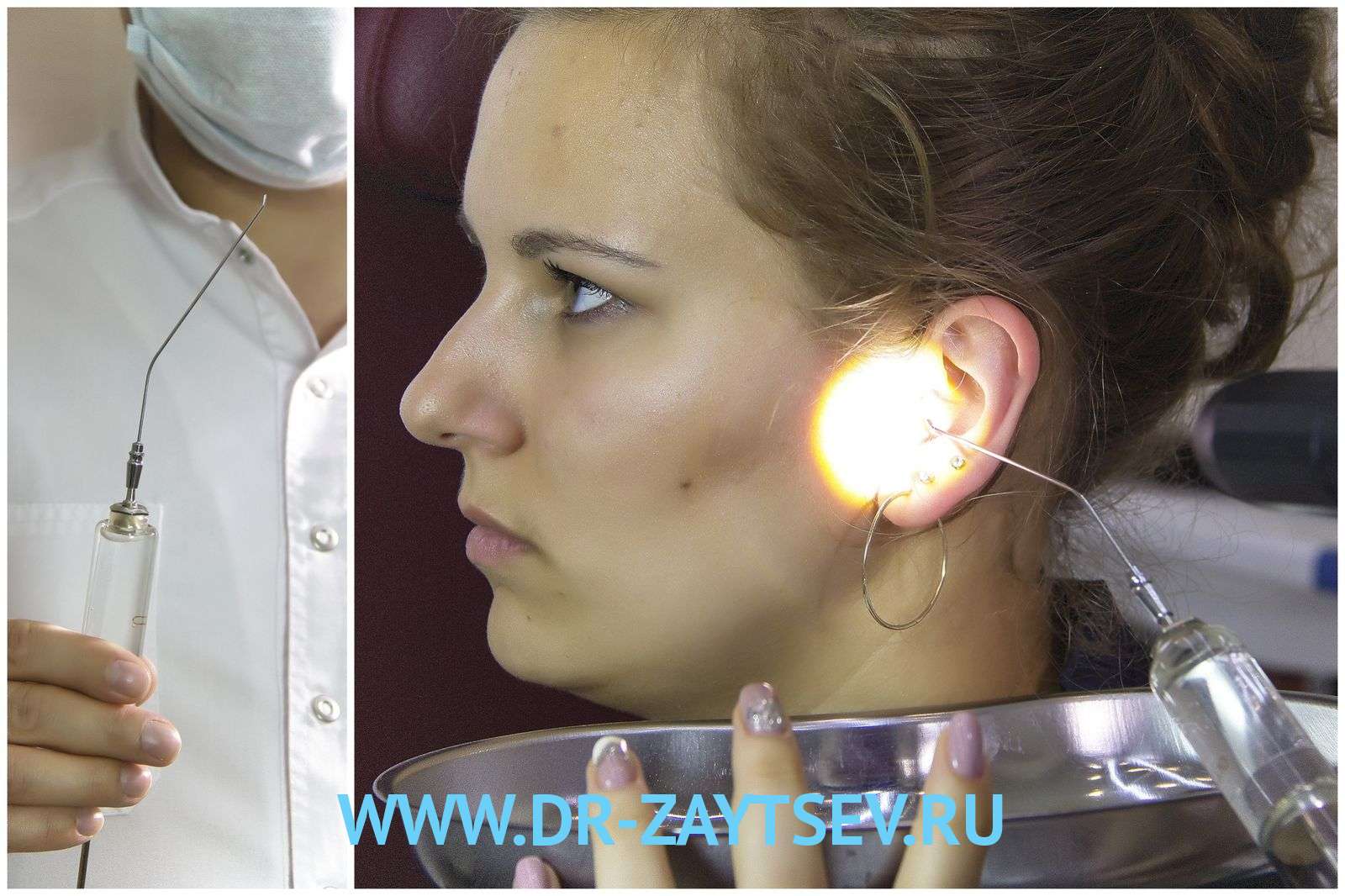 Причины возникновения отита среднего уха