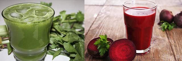 Сок одуванчика и свеклы