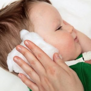 Ребенку приложили компресс