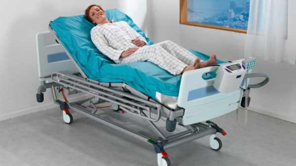 Использование противопролежневого матраса