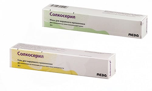 Солкосерил используется для заживления небольших повреждений в виде ссадин и порезов